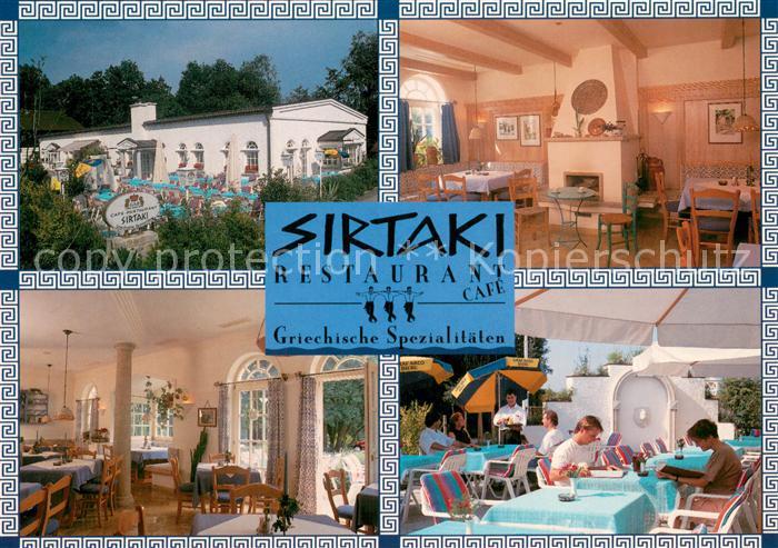 Bad Fuessing Restaurant Sirtaki Cafe Terrasse