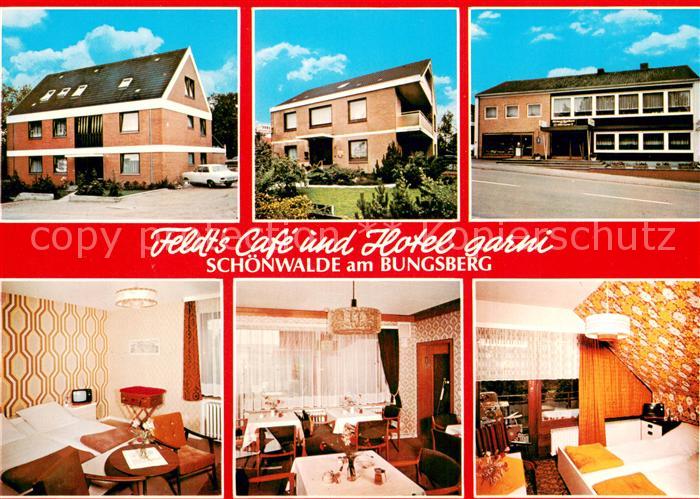 Schoenwalde Bungsberg Feldts Cafe und Hotel garni Fremdenzimmer