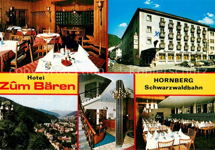 Hornberg Schwarzwald Hotel zum Baeren Restaurant Panorama Schwarzwald