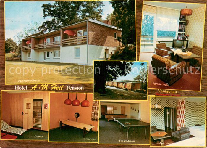 Ventschau Hotel Pension Heil Sauna Solarium Freizeitraum