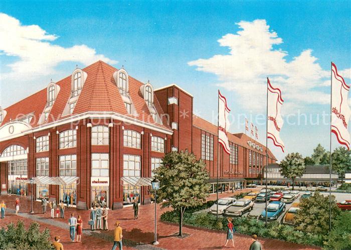 Buxtehude Einkaufszentrum Stackmann Illustration