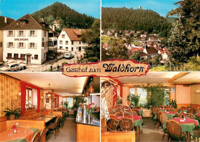 Zavelstein Gasthof zum Waldhorn Ortsansicht