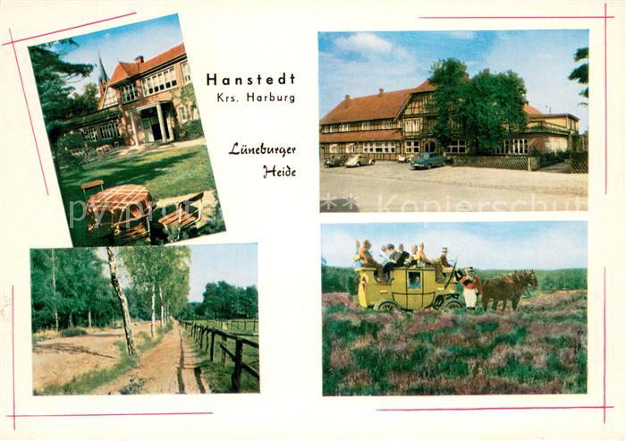 Hanstedt Nordheide Gasthaus Pension Zum Dorfkrug Landschaft Lueneburger Heide Po