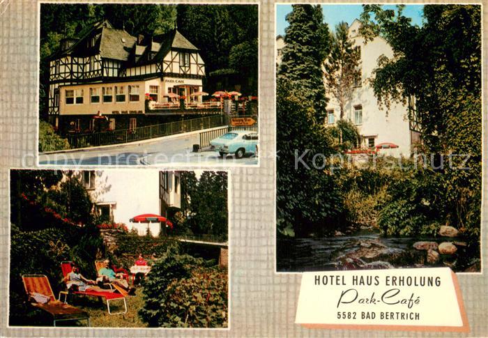 Bad Bertrich Hotel Haus Erholung Park-Cafe