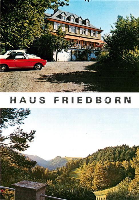 Bad Saeckingen Waerlandheim Haus Friedborn Landschaftspanorama