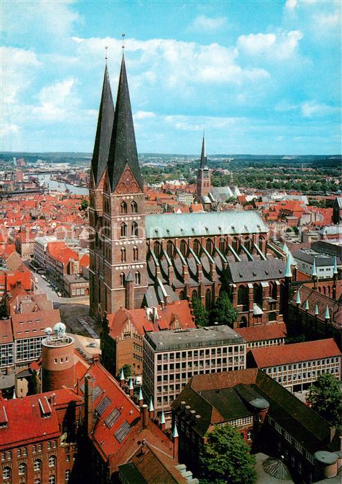 LueBECK  CITY Marienkirche Hansestadt