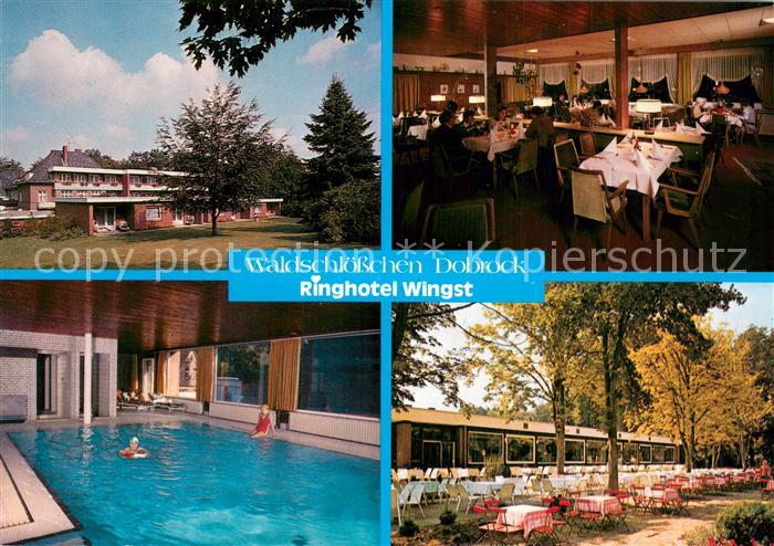 Wingst Waldschloesschen Dobrock Ringhotel Restaurant Hallenbad