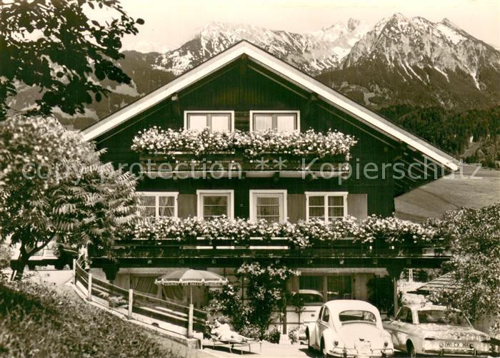 Obermaiselstein Gaestehaus Pension Haus Isabell Alpen