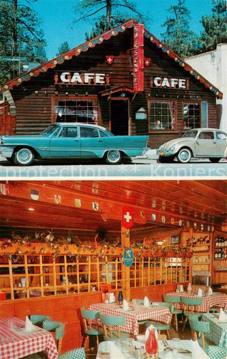 Big Bear Lake The Swiss Chalet Restaurant