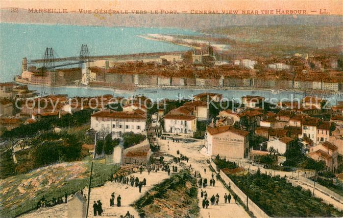 Marseille 13 Vue generale vers le Port