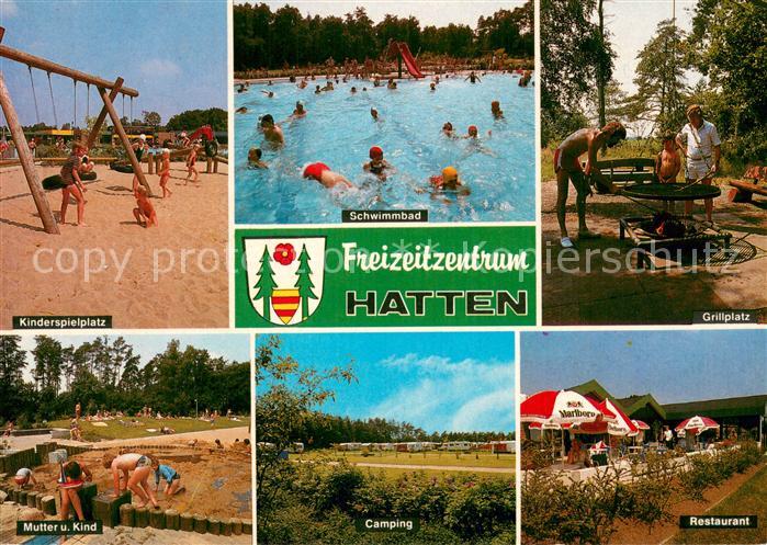 Hatten Oldenburg Freizeitzentrum Kinderspielplatz Schwimmbad Grillplatz Mutter u