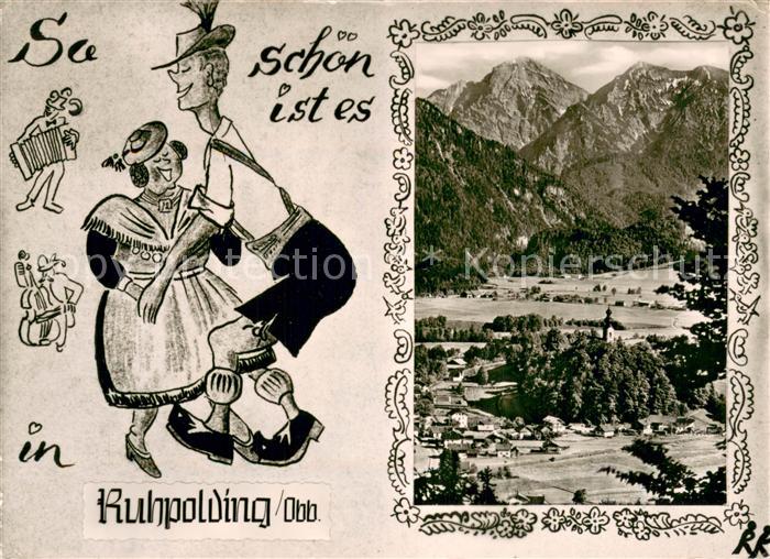 Ruhpolding Bayern Panorama