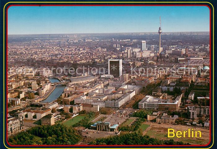 BERLIN CITY Fliegeraufnahme mit Funkturm