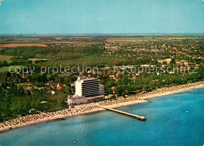 Timmendorfer Strand Fliegeraufnahme