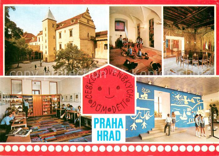 Praha Prahy Prague Dum Ceskoslovenskych Deti Celkovy zaber Sin jisker Sin pratel