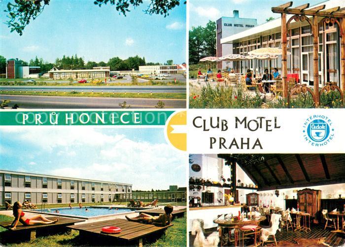 Pruhonice Club Motel Praha Pool Gastraum Terrasse