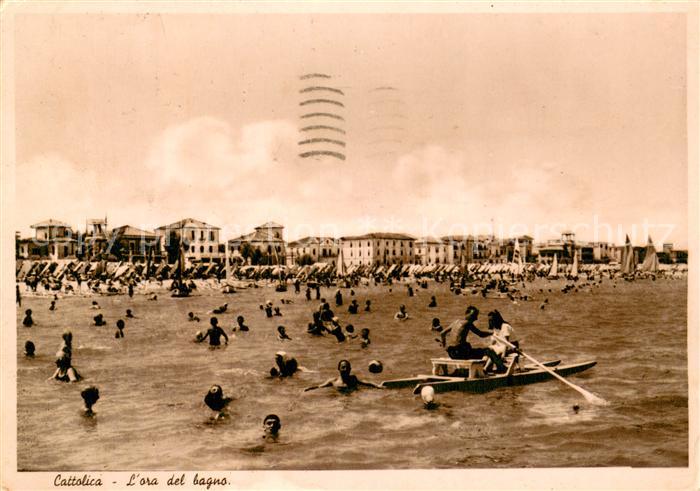 Cattolica  Provincia Rimini La Regina dell Adriatico La spiaggia