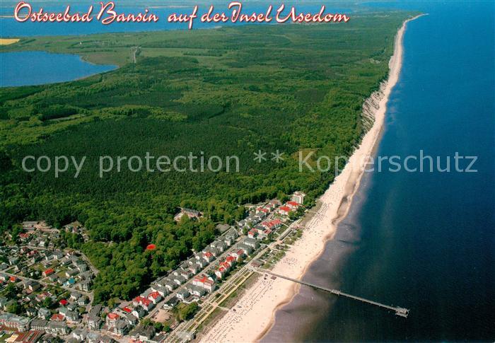 Bansin Ostseebad Fliegeraufnahme