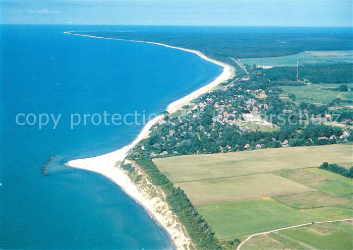 Ahrenshoop Ostseebad Fliegeraufnahme