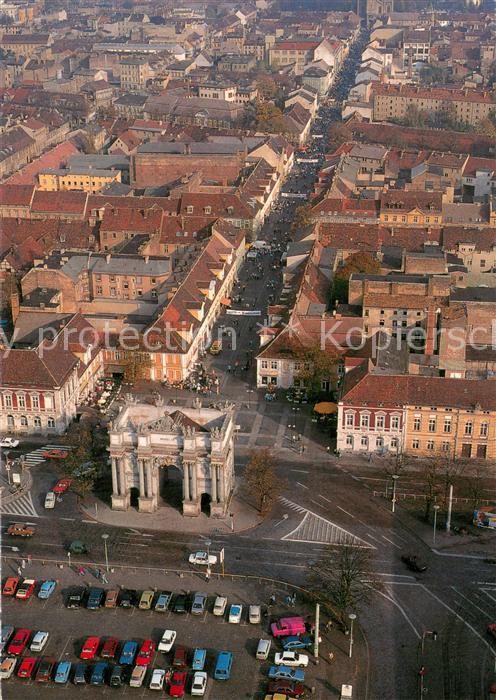 Potsdam Brandenburger Tor Fliegeraufnahme