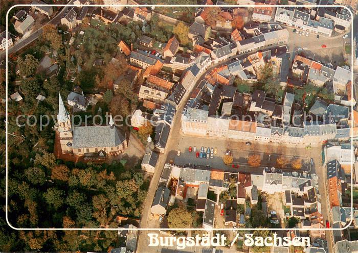 Burgstaedt Sachsen Fliegeraufnahme