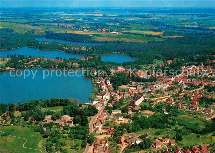 Feldberg Mecklenburg Fliegeraufnahme