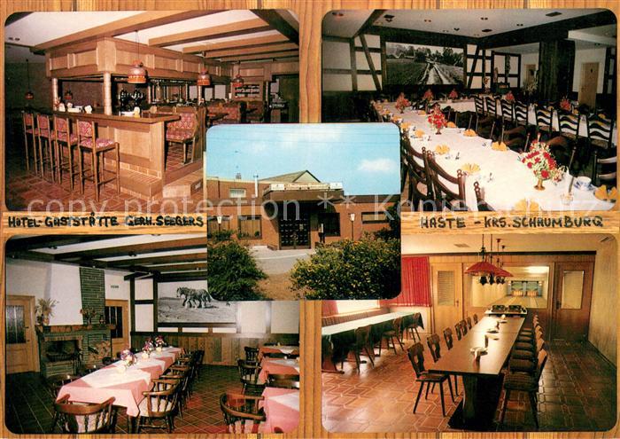 Haste Wunstorf Hotel Gaststaette Seegers Bar Gastraeume
