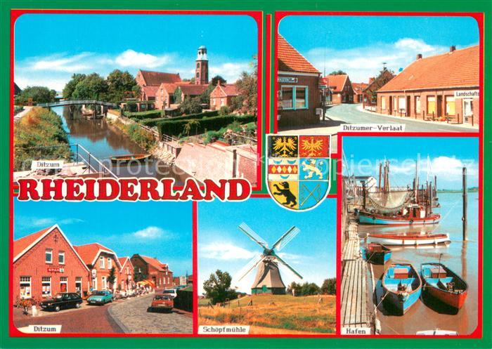 Rheiderland Ostfriesland Ditzum Ditzumer Verlaat Ditzum Schöpfmü