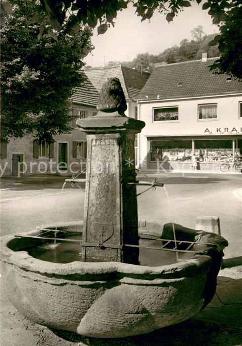 Schoenau Odenwald Marktbrunnen