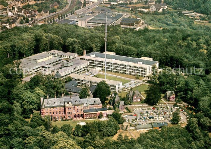 STUTTGART  CITY Fliegeraufnahme Funkhaus d. Saarlaendischen Rundfunks Schloss Ha