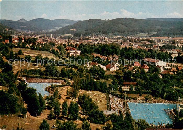 Lahr Baden Gesamtansicht m. Schwimmbad