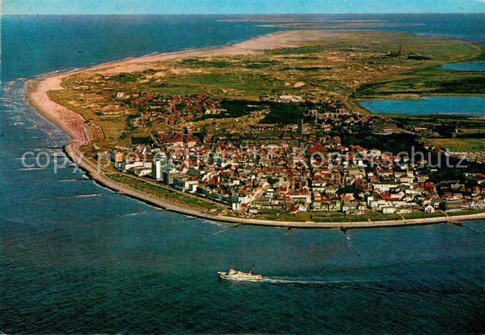 Norderney Nordseebad Fliegeraufnahme Gesamtansicht