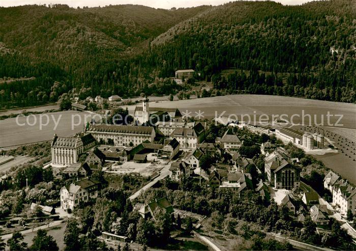 Beuron Donautal Fliegeraufnahme Erzabtei Gesamtansicht