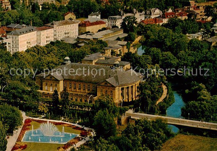 Bad Kissingen Regentenbau Rosengarten u. Saale