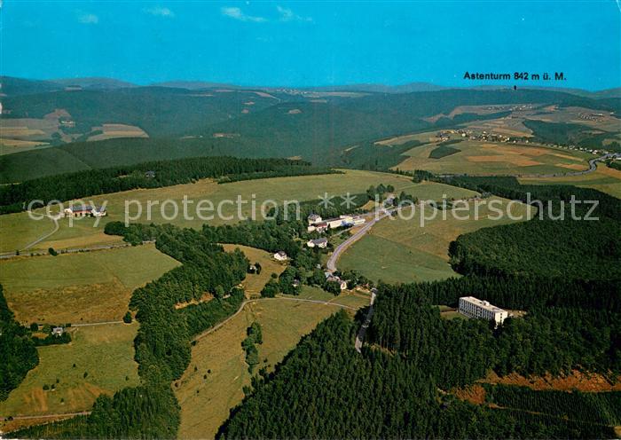 Hoheleye Fliegeraufnahme Astenturm