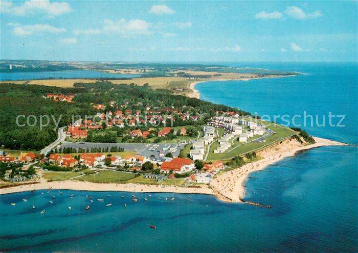 Hohwacht Ostseebad Fliegeraufnahme Kueste