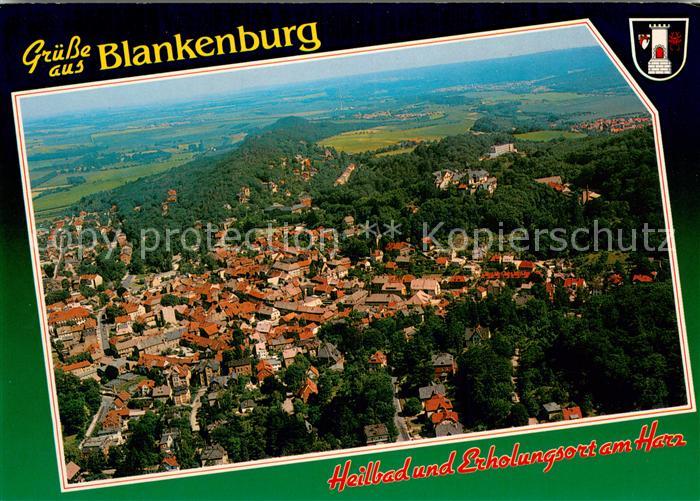 Blankenburg Harz Fliegeraufnahme