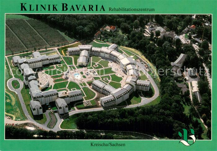 Kreischa Fliegeraufnahme Klinik Bavaria