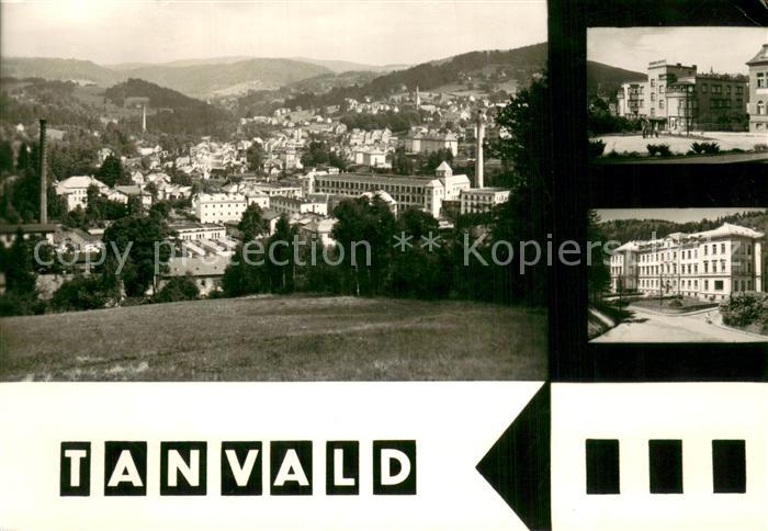 Tanvald Tannwald CZ Teilansichten