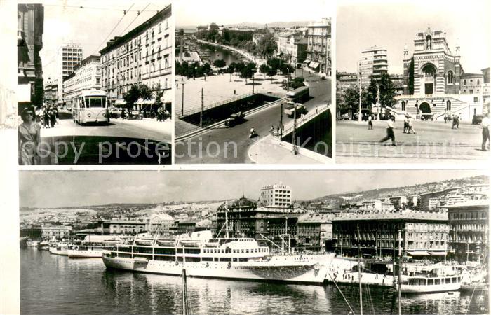 Rijeka Fiume Teilansichten