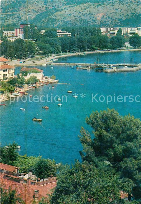 Ohrid Macedonia North Kuesten-Teilansicht