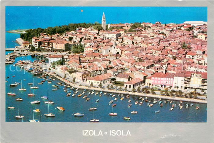 Izola Slovenia Fliegeraufnahme