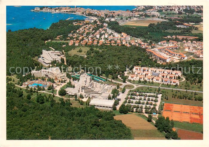 Porec Fliegeraufnahme Hotel Diamant