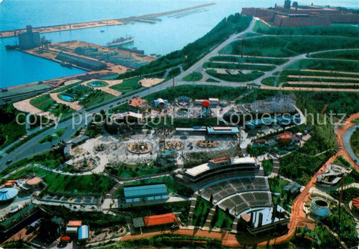 Barcelona Cataluna Parque de atracciones de Montjuich y Puerto