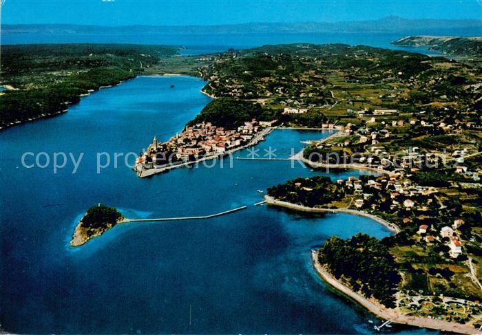 Rab Croatia Fliegeraufnahme