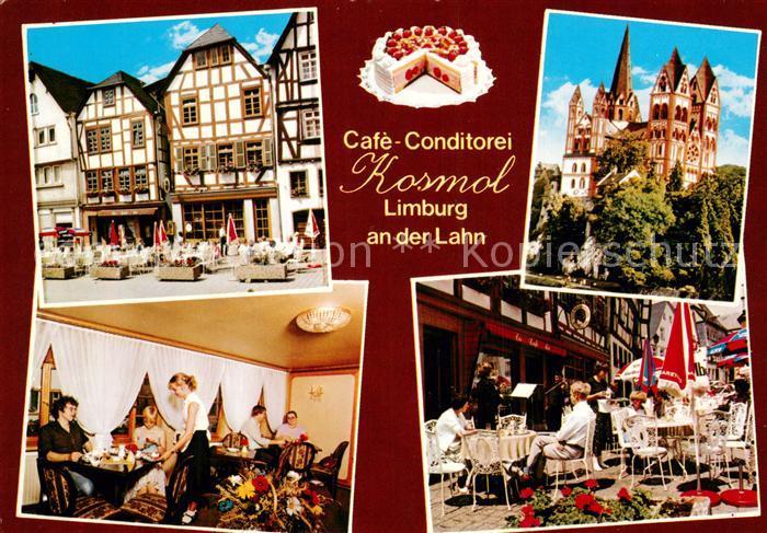 Limburg Lahn Cafe-Conditorei Kosmol Fachwerkhaeuser