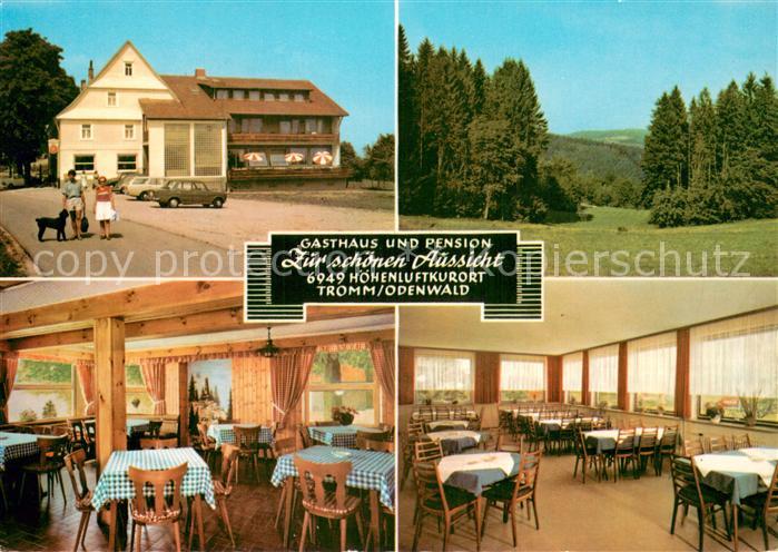 Tromm Odenwald Gasthaus-Pension Zur schoenen Aussicht