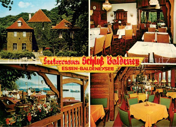 Baldeneysee Seeterrassen Schloss Baldeney Informationen