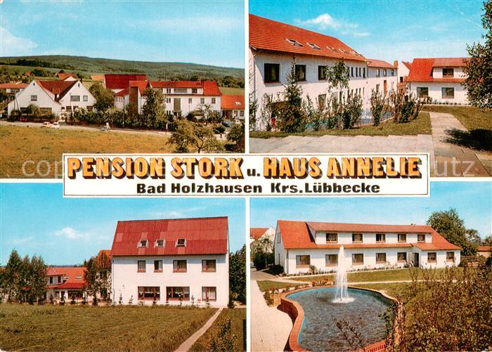 Bad Holzhausen Luebbecke Pension Stork u. Haus Annelie