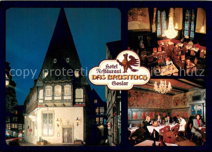 Goslar Restaurant-Hotel Das Brusttuch Aussenansicht Innenansicht Antik